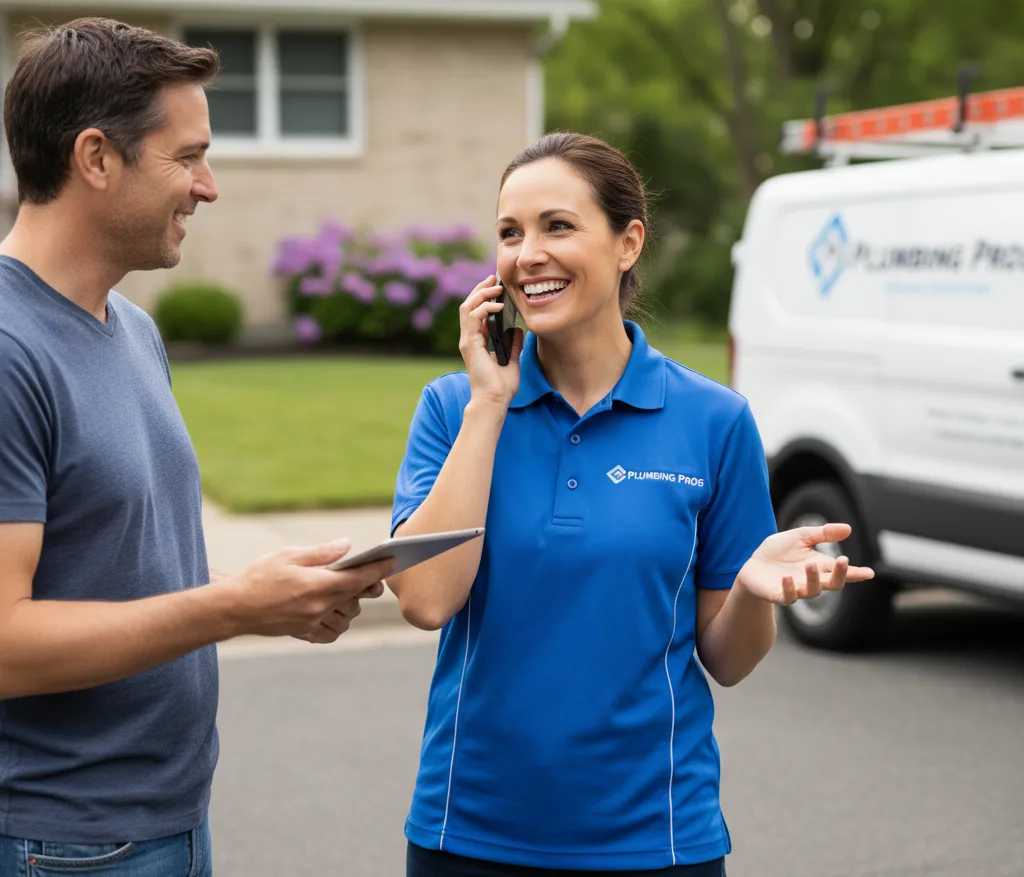 Grant Plumbing customer support in Ludlow